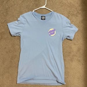 Blue Santa Cruz tshirt